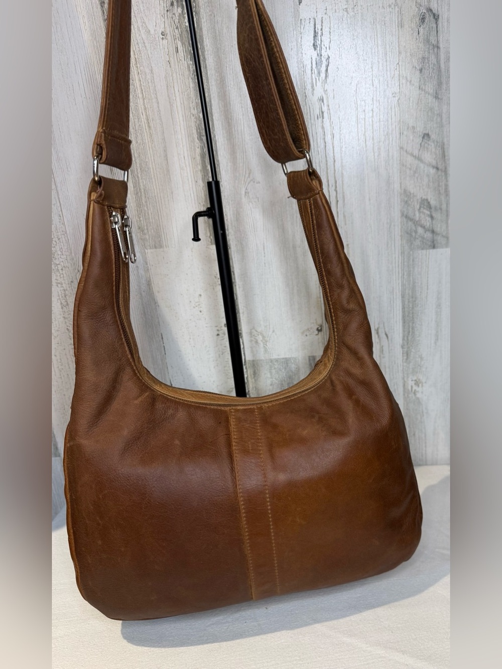 Coronado Leather American Hobo Shoulder Bag Vintage EUC CCW